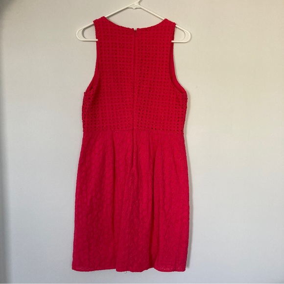 3/$15 Bright Pink Eyelet Dress | Old Navy | Size 10 - Picture 7 of 7